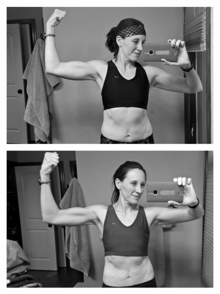 1 week and 2 days of H&C + running + clean nutrition = CHANGE